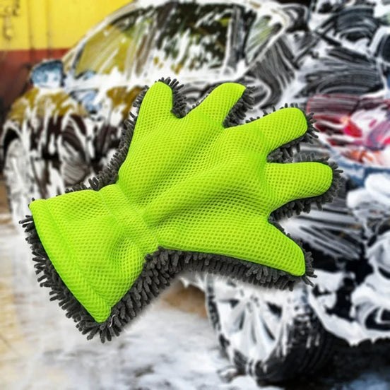 Mănușă Moale Din Chenille Pentru Spălat Mașina