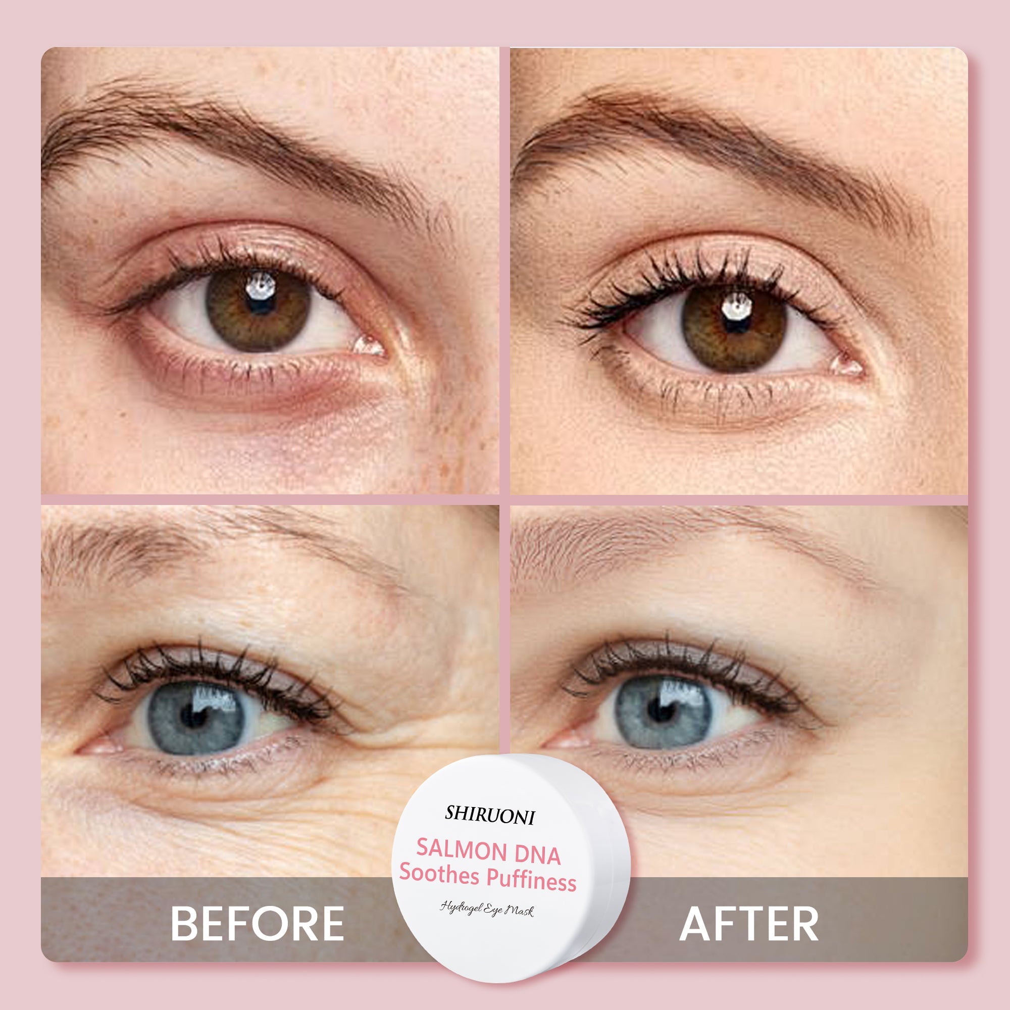Măști Ochi Magice cu Acid Hialuronic