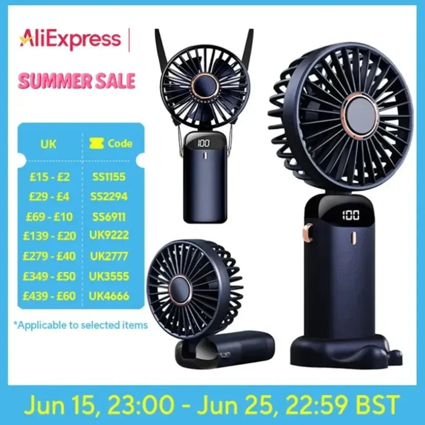 Mini Foldable Cooling Fan