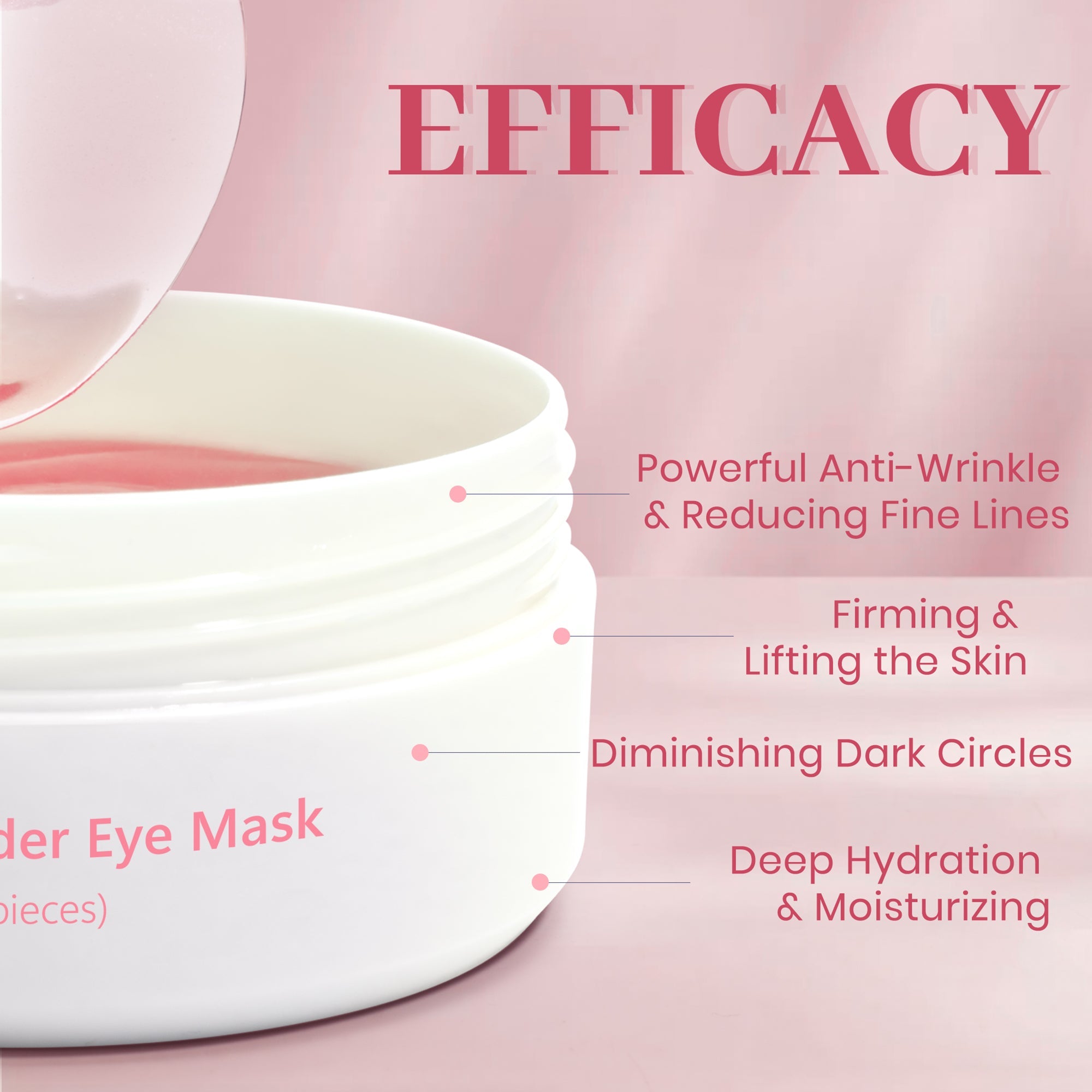 Măști Ochi Magice cu Acid Hialuronic